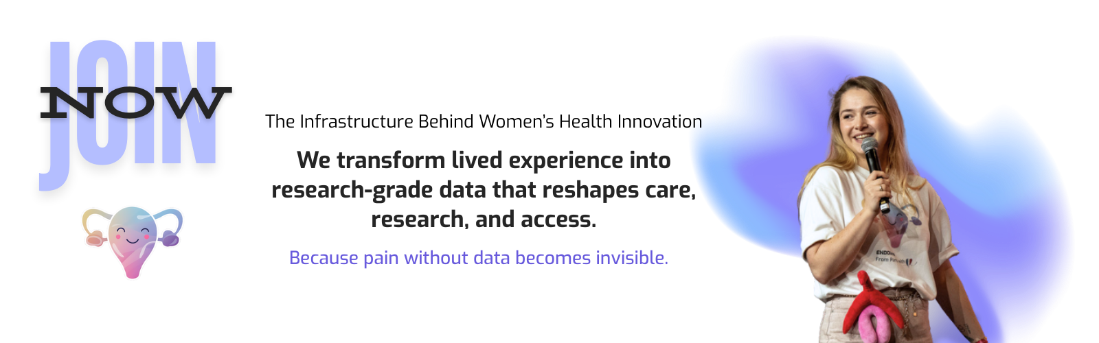 We turn lived experience into research-grade data that powers healthcare, clinical research, and policy. #endoles